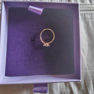 Elegant Zircon Diamond Ring