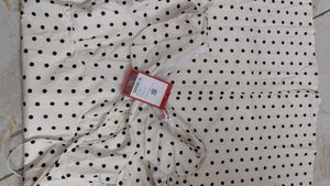Polka dot Aline tea dress