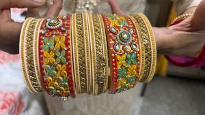 Rajputi Traditional Bangles Set