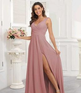 Dusty Rose Sleeveless Dress