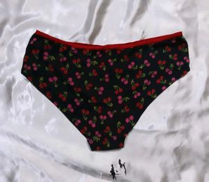 Cute Cherry Print Briefs for Women
