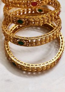 Set of Gold-Toned Bangles