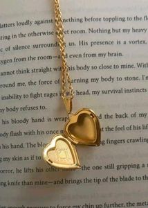 Vintage heart Silver chain necklace