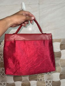 Chic Red Handbag