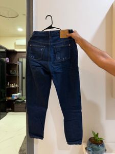 Stylish Ripped Blue Denim Jeans
