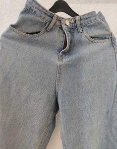 Light Wash Wide Leg Jeans