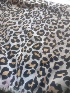 Leopard Print Blouse/Top With Elastic