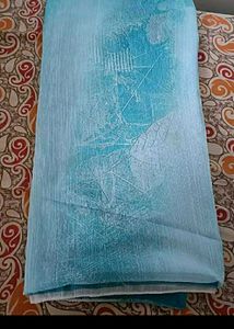 Bohemian Scarf with Leaf Print