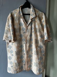 Snitch loose fit Bohemian Print shirt