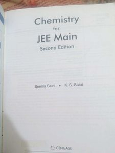 Chemistry for JEE Main