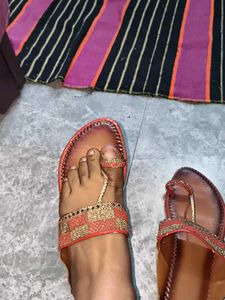 Embellished Ethnic Flats