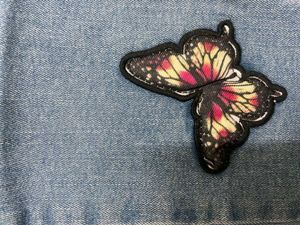 Embroidered Denim Jeans