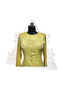 Yellow Floral Kurta