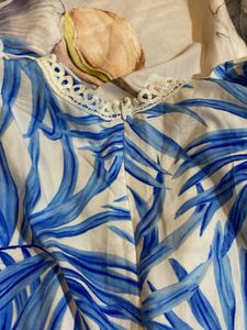 Boho Tropical Print Wrap Dress