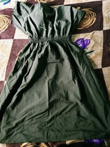 Chic Green Midi Dress
