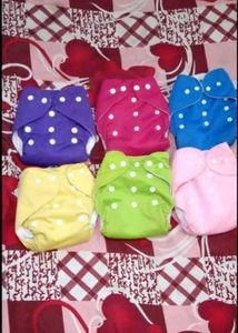 6 Cloth Daipers