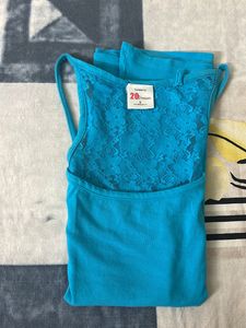20 Dresses Blue Cotton Top