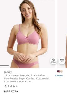 Jockey Wire-Free Shaper Bra 38c
