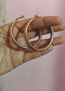 Chic Gold Hoop Earrings