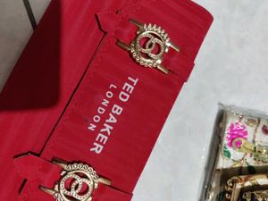 Ted Baker London Red Clutch Bag