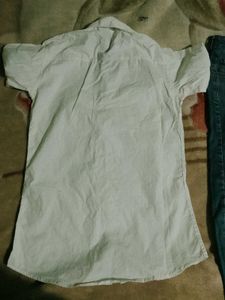 Classic White Short Sleeve Shirt