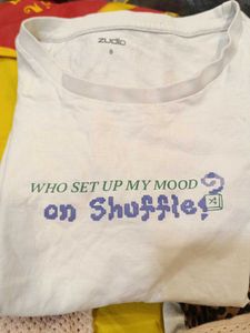 White Graphic T-Shirt
