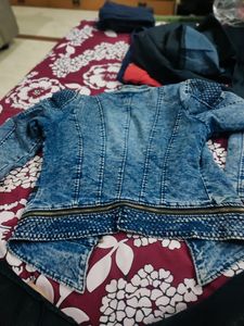 Pure Denim Jacket For Winter