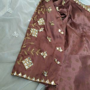 Ethnic Gown With Pant