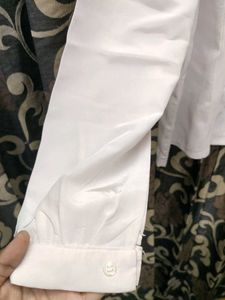 Classic White Button-Up Blouse