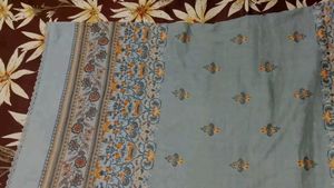 Elegant Kurta Set with Intricate Floral Print