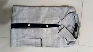 Grey Half Sleeve Shirt/ Mafatlal