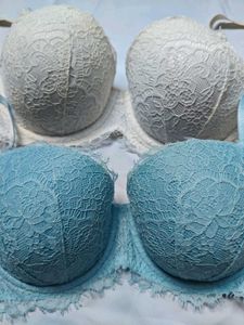 Set of 2 Lace Padded Bras
