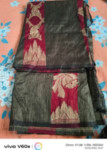 Elegant Embroidered Saree