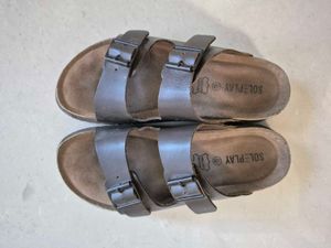 Birkenstock inspired Genuine Leather Sandals from