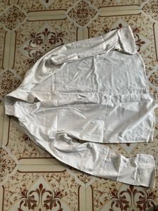 Classic White Button-Up Shirt