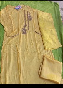 Elegant Yellow suit set