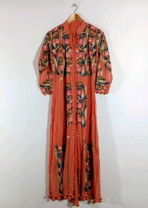 Peach Designer Suit