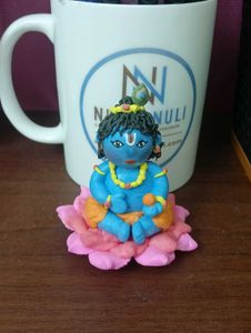 Handmade Cute Baby Krishna Showpiece