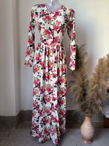 Beautiful Floral Maxi Dress