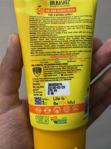 Dr. Rashel De-Tan Sunscreen SPF 50