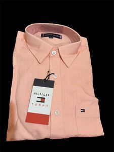 Tommy Hilfiger Men's Peach Shirt