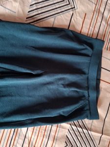 Teal Blue Comfortable Trousers