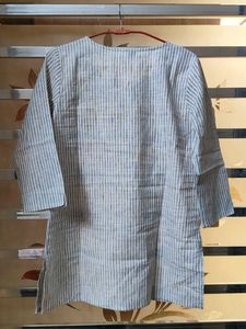 Striped Cotton Kurta