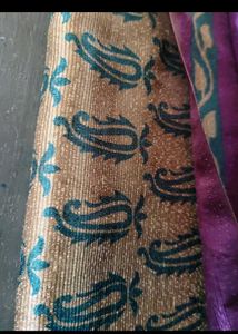Paisley Print Saree with Blouse
