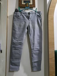 Grey Denim Jeans