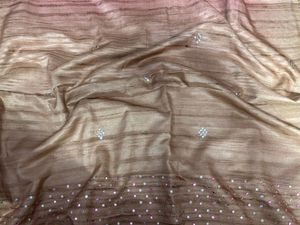 Elegant Ombre Embellished Saree
