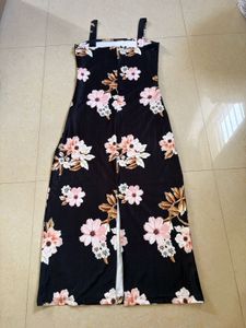 Chic Floral Print Bodycon Dress
