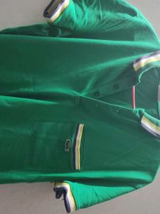 Green Lacoste Polo T-Shirt