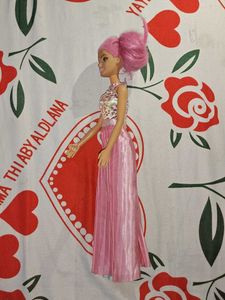 Pink Barbie Doll