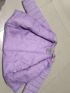Trendy Cute Lilac Puffer Warm Jacket